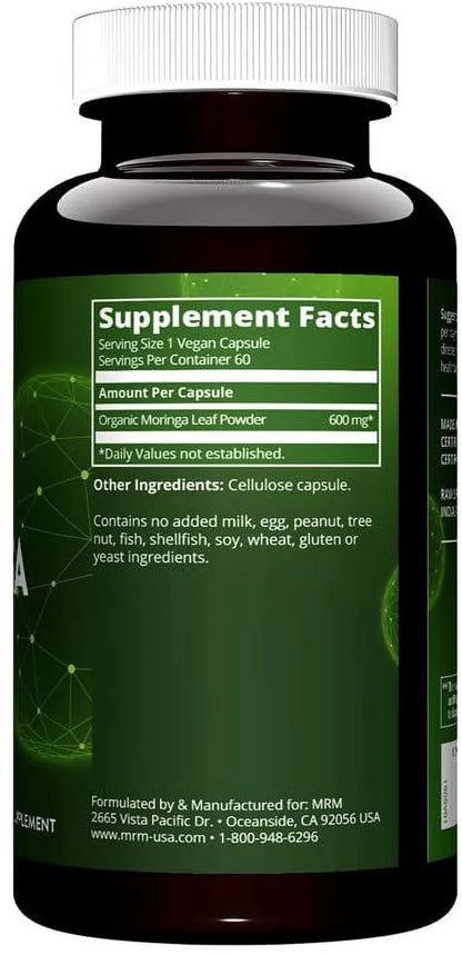 Moringa Capsules, 60 Ct