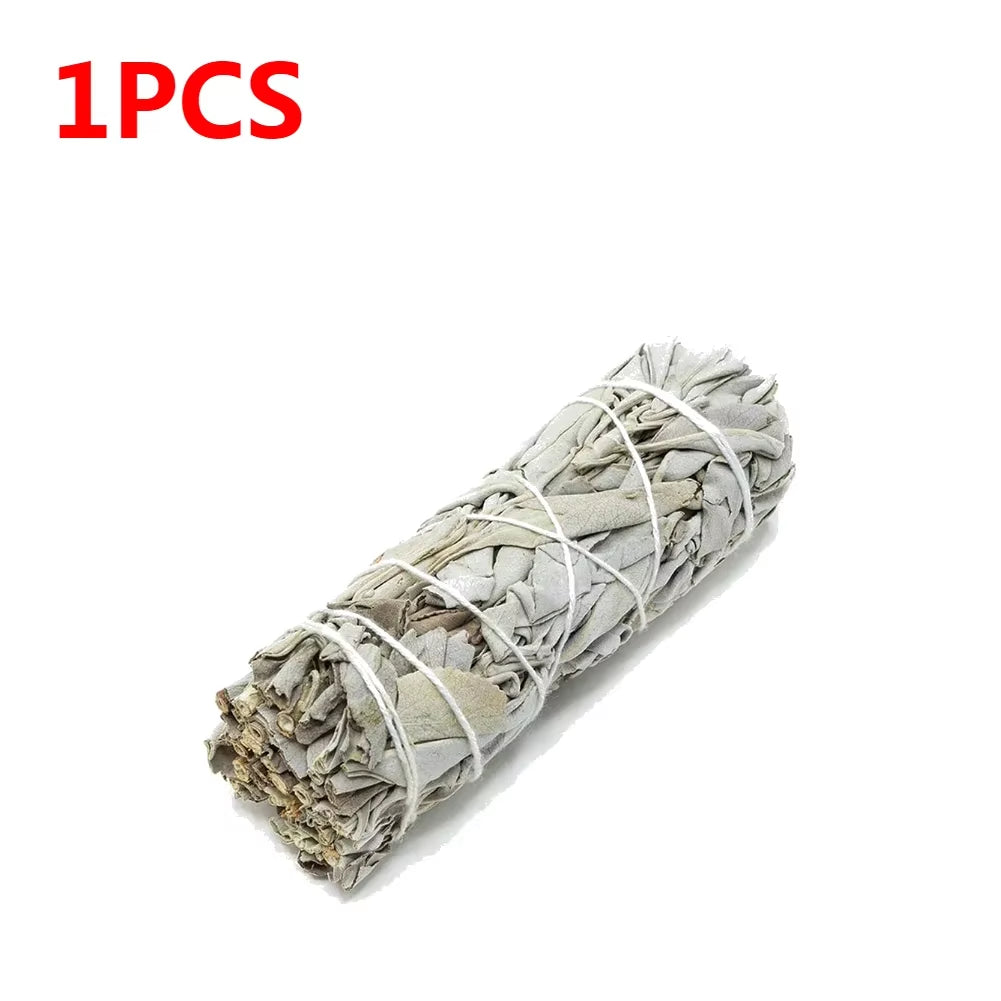 Incense Blue Sage Sticks Burning Healing Meditation Pure Leaf Purification Sticks Portable Treatment Burning Aromatherapy