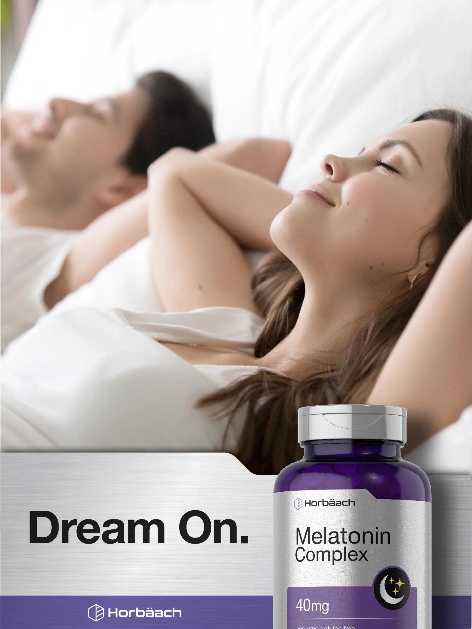 Melatonin Complex 40Mg | 360 Fast Dissolve Tablets | for Men and Women | by