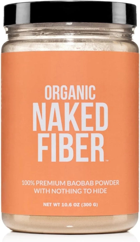 Naked Fiber Organic Baobab Powder Fiber Supplement