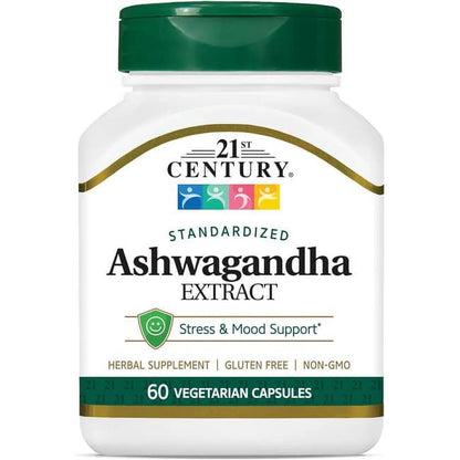 Standardized Ashwagandha Extract 60 Veg Caps