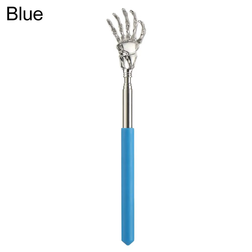 New Extendable Stainless Steel Back Scratcher Back Scratching Relaxation Massager Kit Telescoping Itch Hackle Health Products