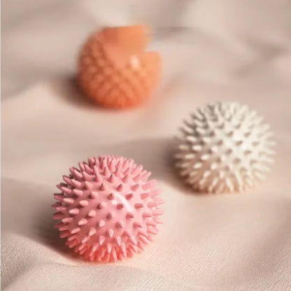 Durable PVC Spiky Massage Ball Trigger Point Sport Fitness Hand Foot Pain Relief Plantar Fasciitis Reliever Hedgehog Balls 6Cm