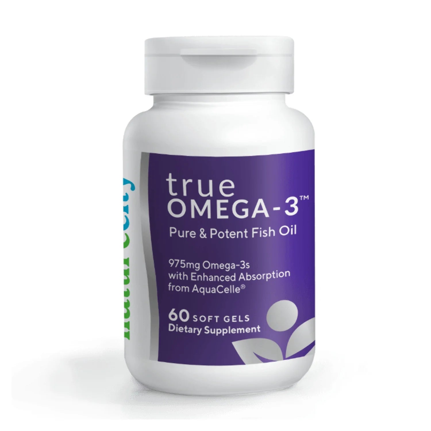 Trueomega-3 - Pure and Potent Fish Oil, 60 Softgels