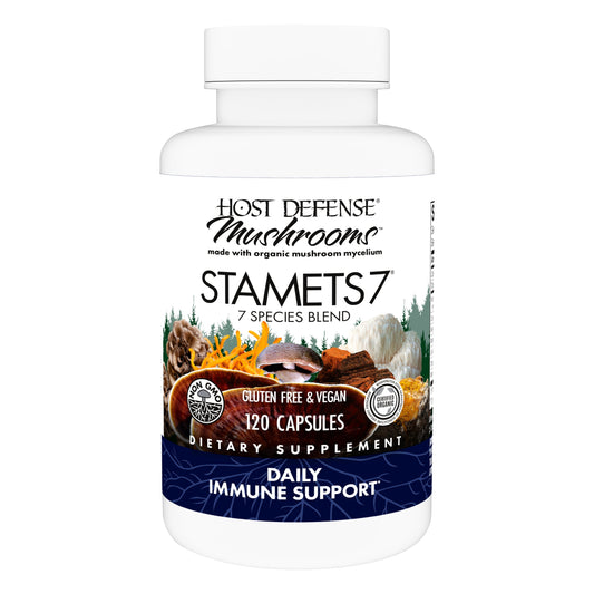 Stamets 7 - 120 Capsules (60 Servings)