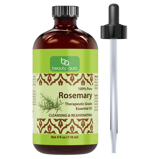 Rosemary Essential Oil - 4 Fl Oz (118 Ml)