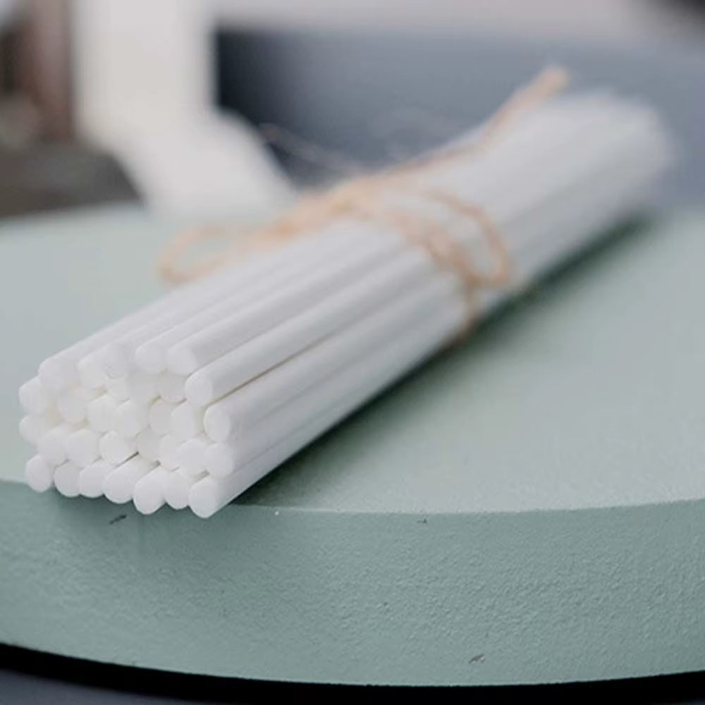 50Pcs Fiber Sticks Diffuser Aromatherapy Volatile Rod for Home Fragrance Diffuser Home Decoration